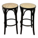 Paire de tabourets de bar style bistrot