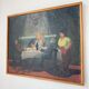 Oil painting canvas A.Simard 1945