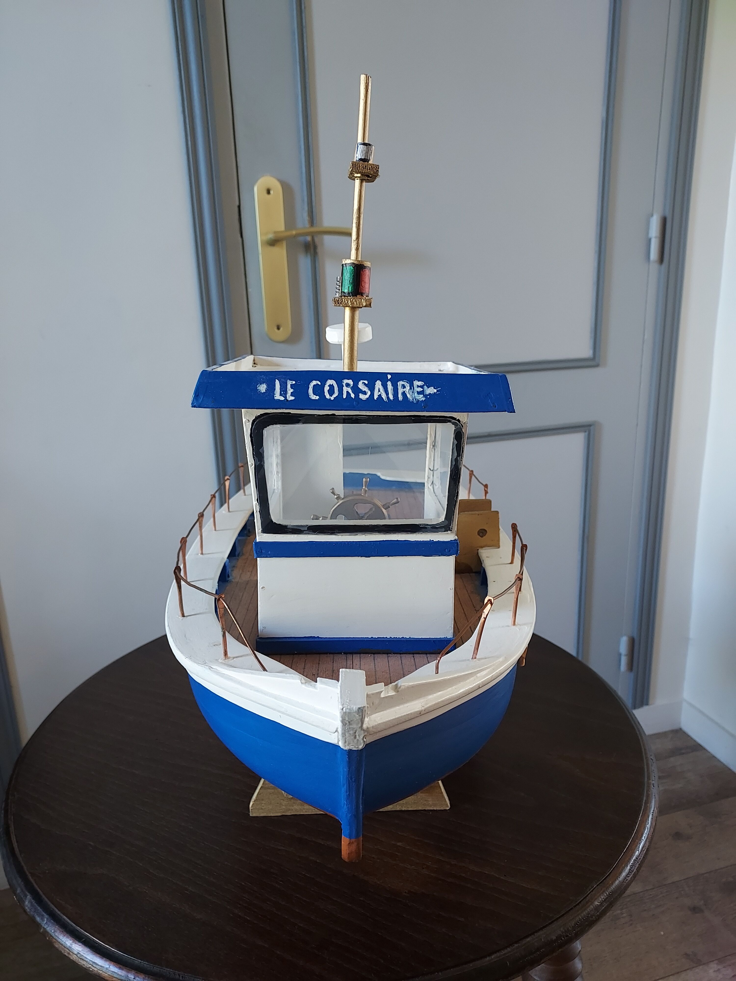 Maquette bateau de pêche