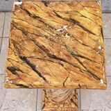 Iron column imitation marble