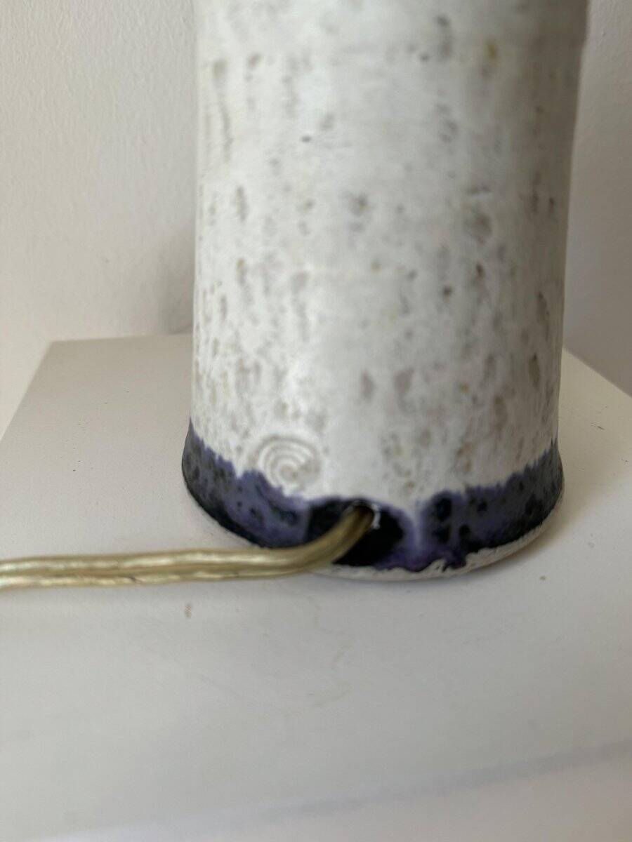 Danish ceramic lamp by Carl Cunningham-Cole for Kähler & Le Klint, 1960s