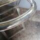 Silver metal plate / tray ep 1940 Stork punch