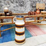 Vase Fat Lava-West Germany