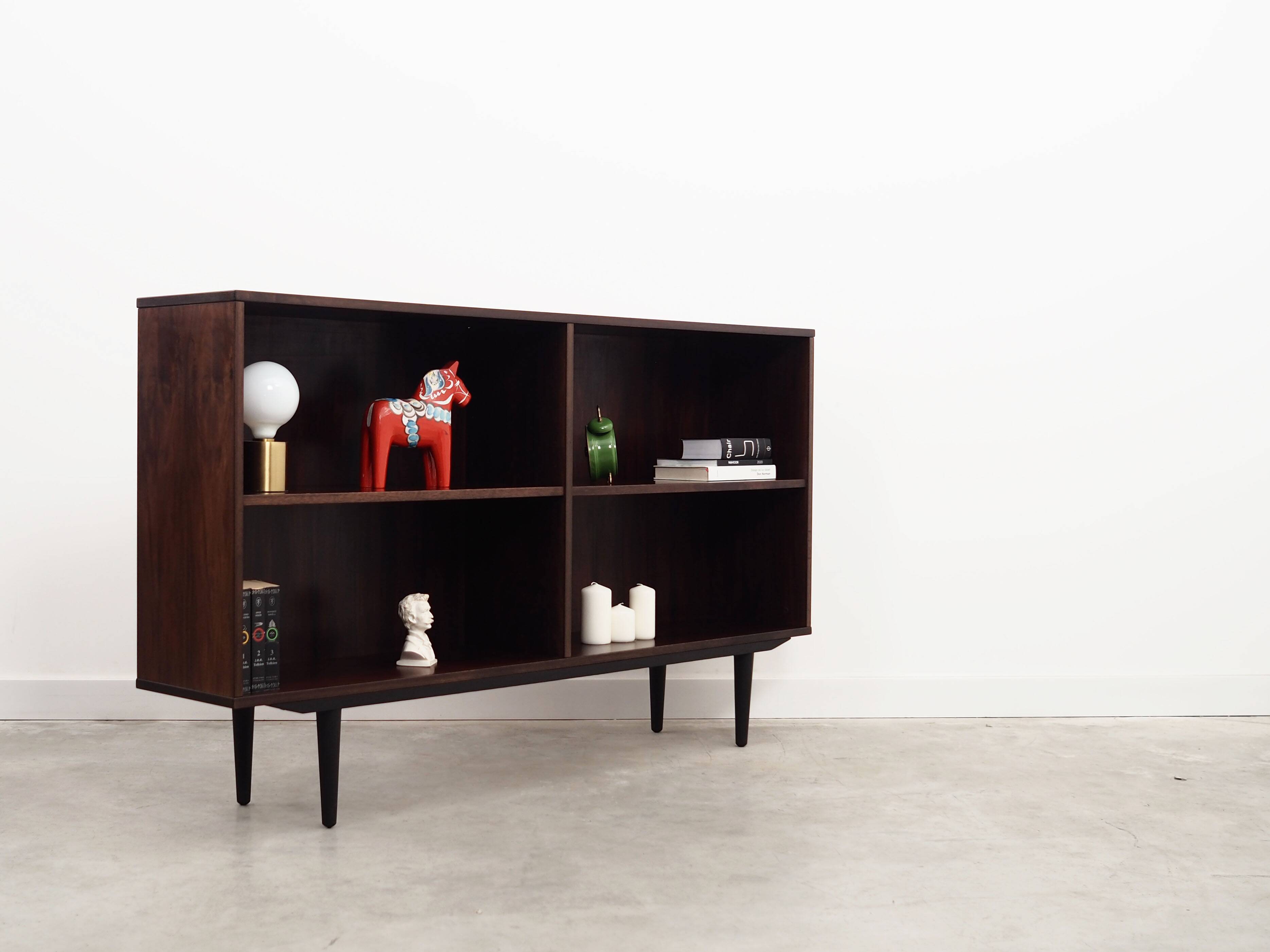 Rosewood bookcase, Danish design, 1970s, production: Denmark