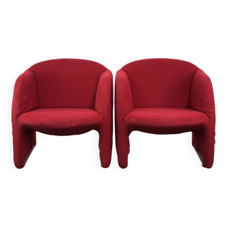 Lot de 2 fauteuils design Artifort vintage