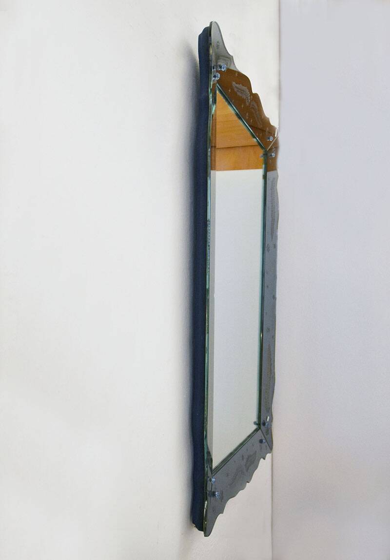 Mirror by Pietro Chiesa for Fontana Arte, 1950s