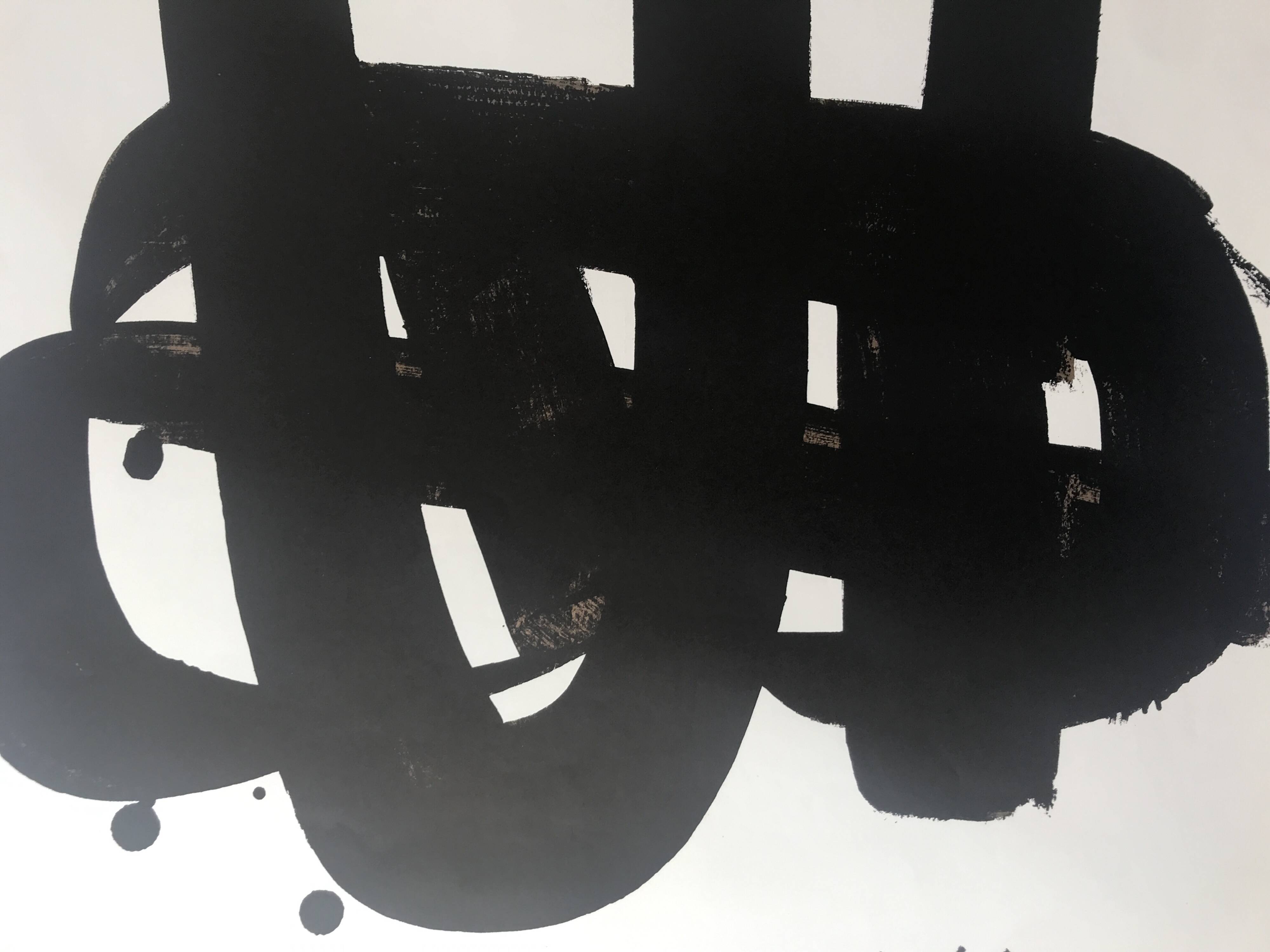 Pierre SOULAGES, Olympische Spiele München, 1972. Original lithograph poster