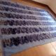 Tapis marocain tissé à la main en laine bleu marine