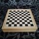 Wooden travel board game box (bayard brand)