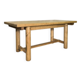 Table vintage en bois massif