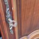 3 Louis XV style wardrobe doors in solid cherry wood