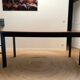 Extendable dining table La Redoute - Walnut and Brass Design