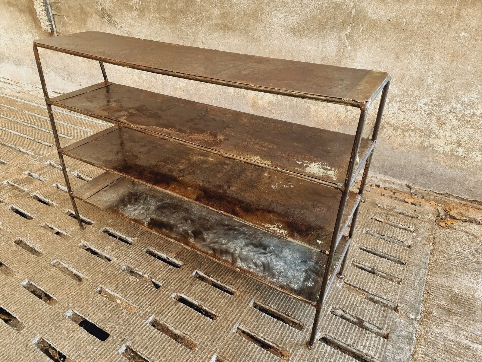 Industrial shelving kitchen rack steel