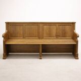 Banc en chêne massif