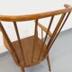 Vintage Baumann wooden armchair, Fan model, from the 60s
