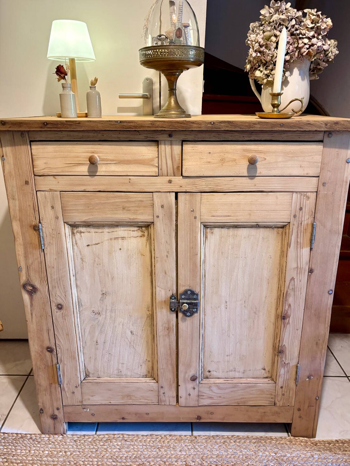 Buffet parisien bois brut