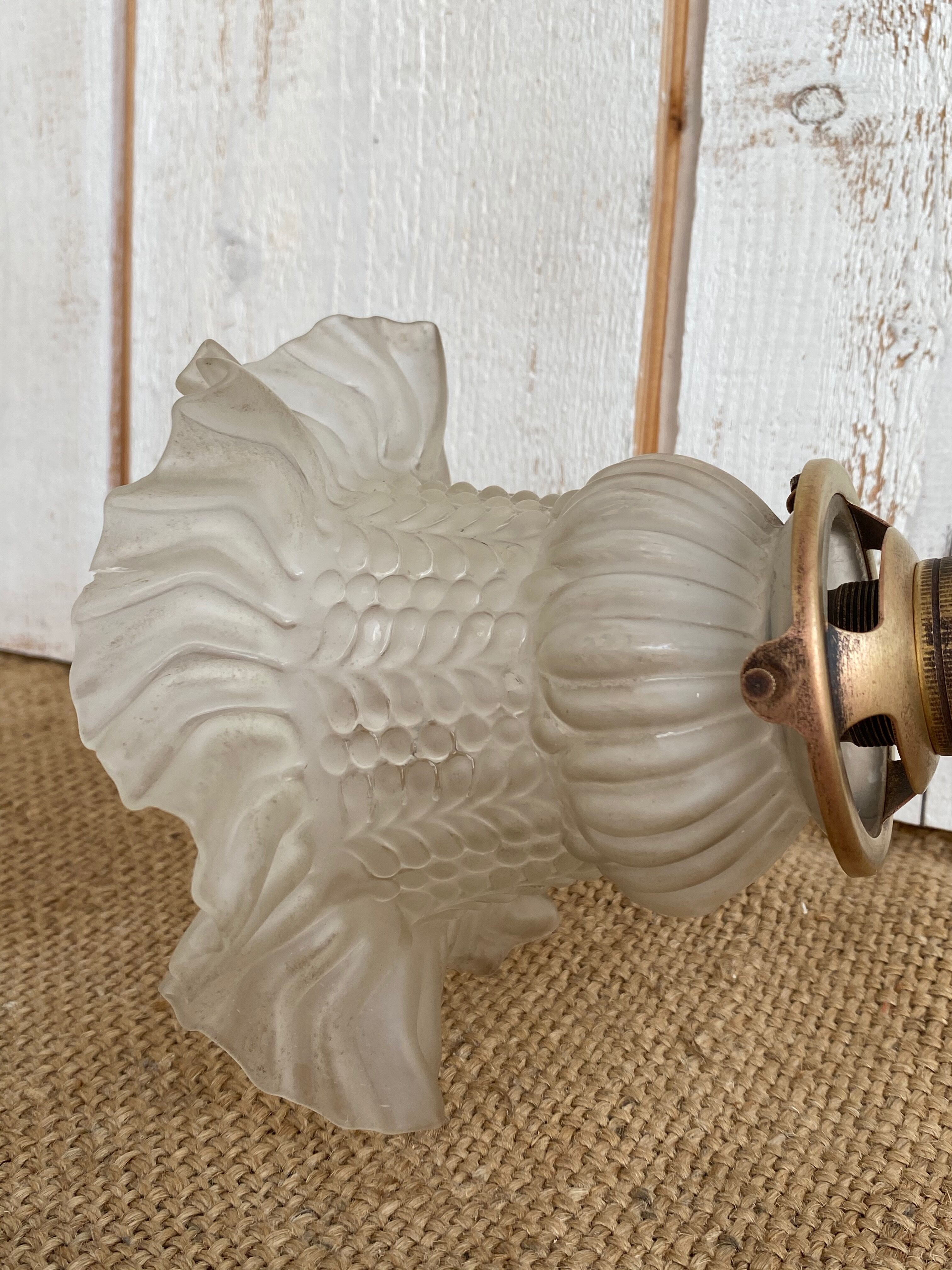 Art Deco tulip wall light