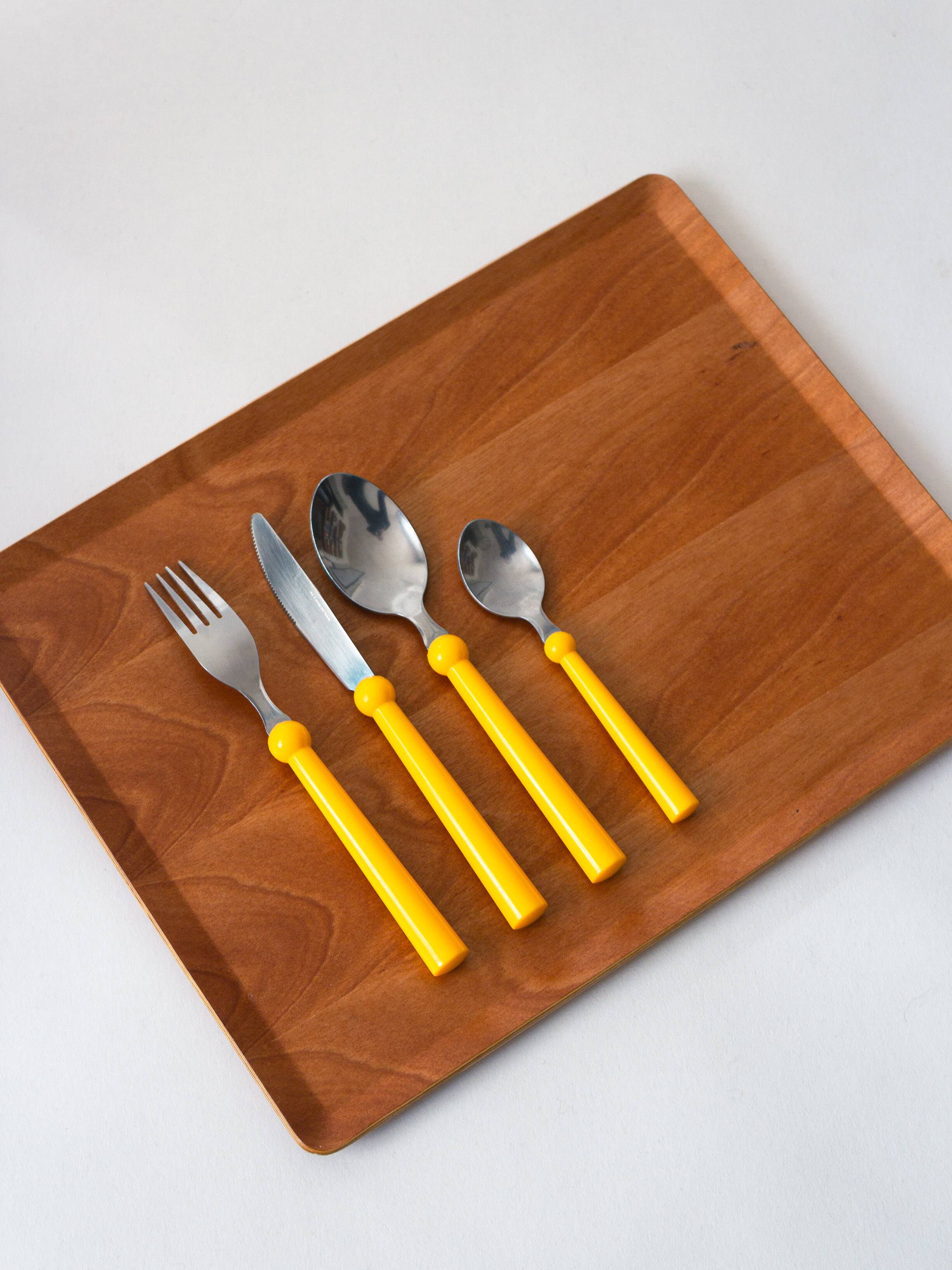 24-piece 'Grammatik' cutlery set, Ikea, 1999-2000