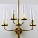 Hans-Agne Jakobsson Sonata Wall Light with 5 Arms, Mid-Century Style, Markaryd, 1960