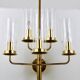 Hans-Agne Jakobsson Sonata Wall Light with 5 Arms, Mid-Century Style, Markaryd, 1960