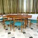 Danish extending teak dining table, 1960s