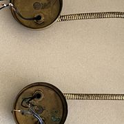 Pair of vintage Stilnovo style wall lights, 50-60s