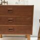 Meuble de rangement scandinave en teck