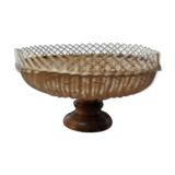 Wicker compote bowl