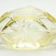 Matching pair of bohemian crystal decanters with art deco motifs