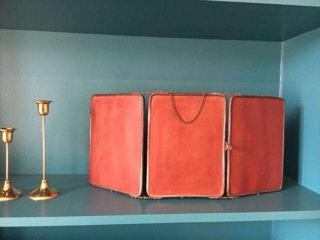 Mirror Barber triptych 55 x 25