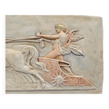 Plaster bas-relief