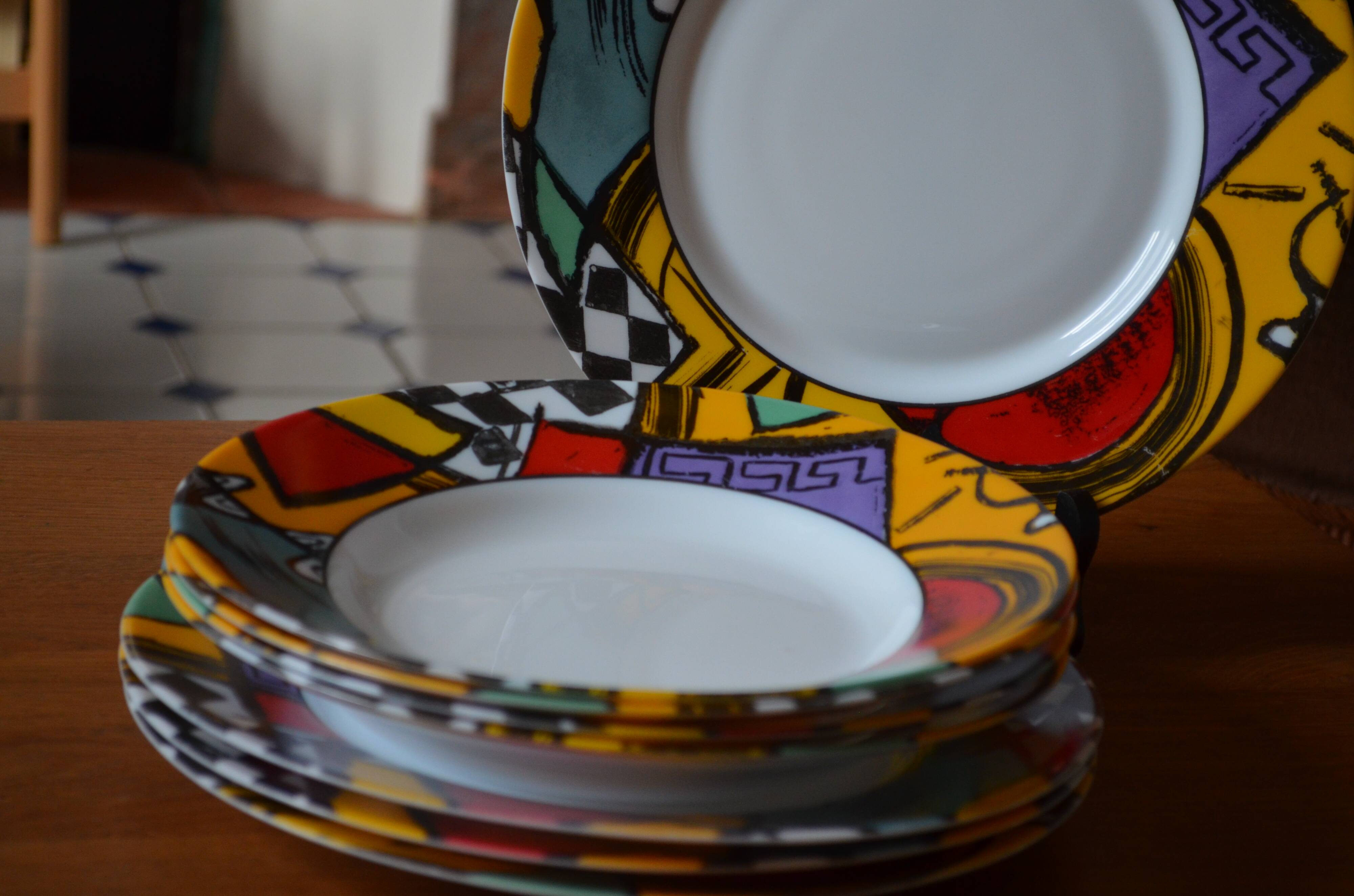 Plate set