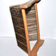 Porte-vinyles Range-disques en bois clair vintage 1950/60 Jukebox Tournedisque