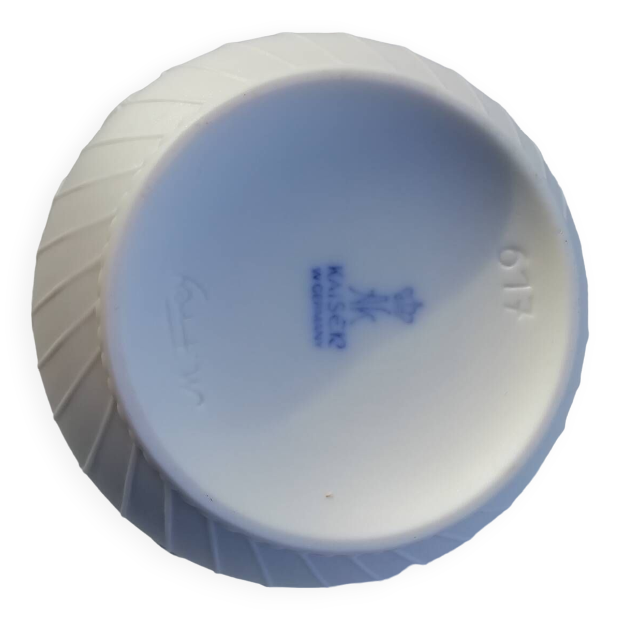 Vase en biscuit