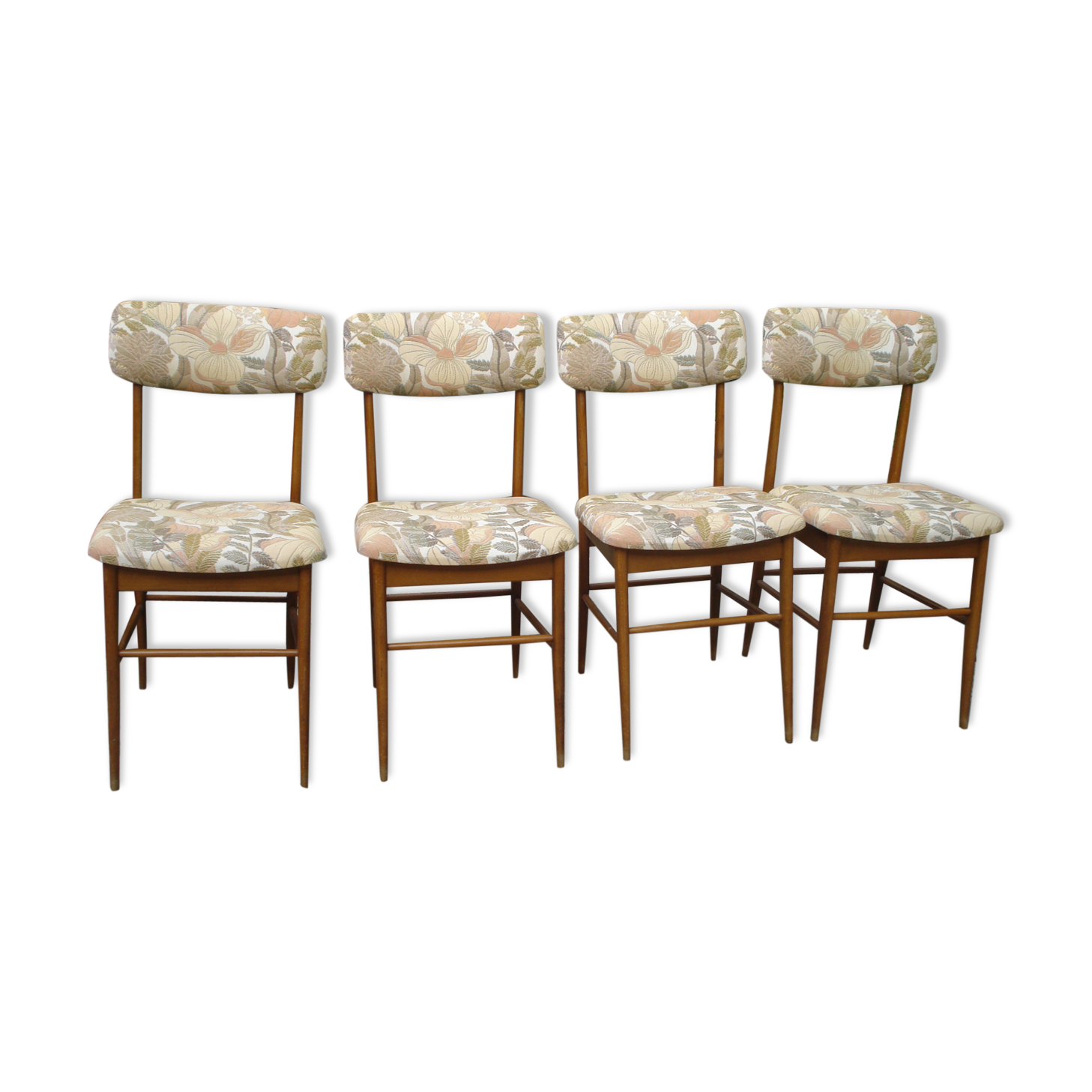 4 Italian Consorzio Sedie Friuli chairs 1960