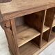 Solid oak box countertop, circa 1900.