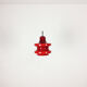 Original German Red Opal Glass Hanging Light, Made by Peill & Putzler, Germany