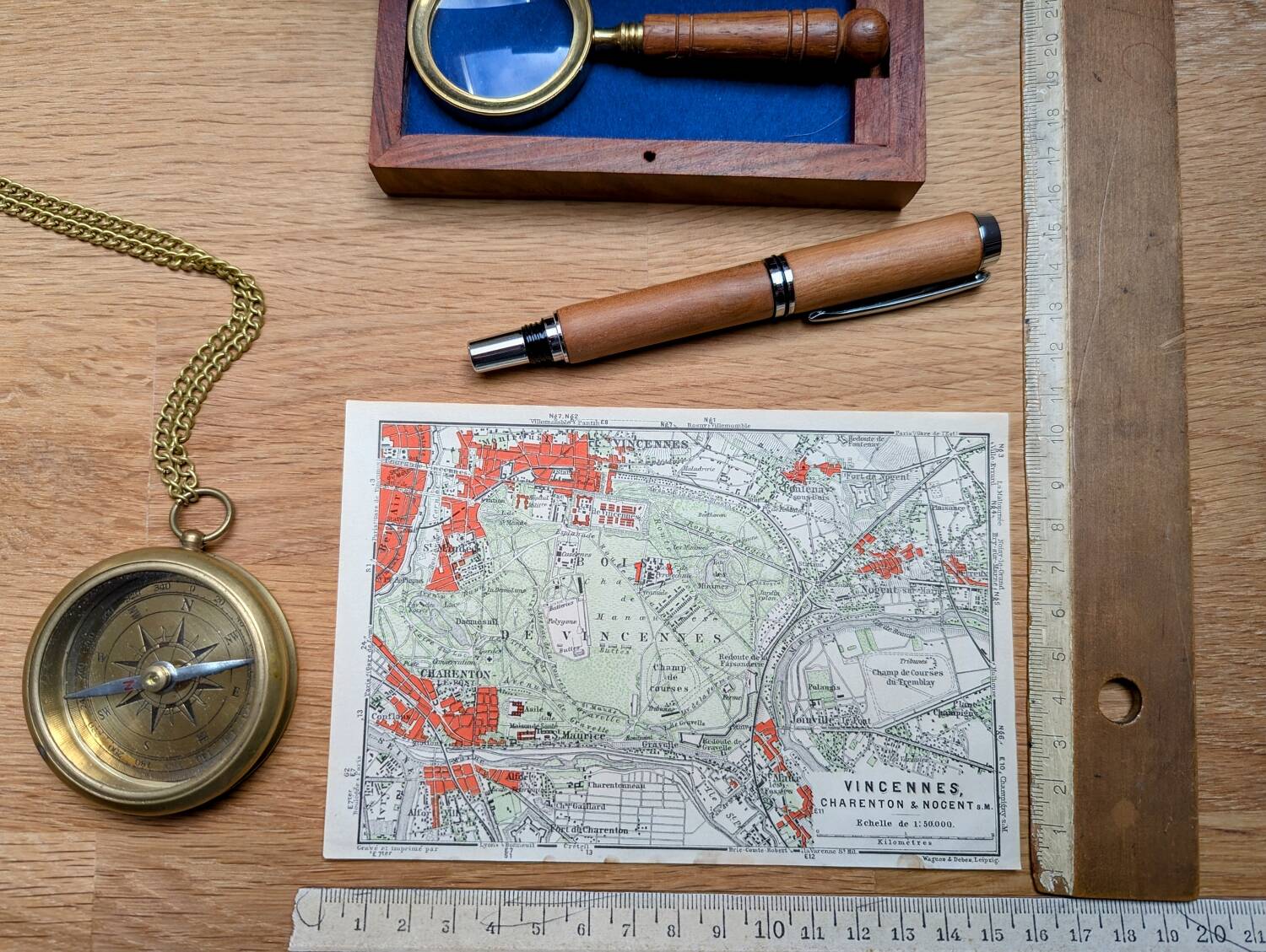 1914, the Bois de Vincennes