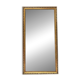 Antique mirror from the 18th century, 166/87.5 cm, copper leaf.