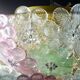 Plafonnier à fleurs en verre de Murano Barovier & Toso, années 1960