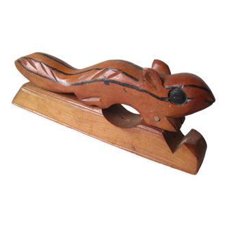 Old nutcracker nutcracker a carved wooden squirrel deco kitchen countryside