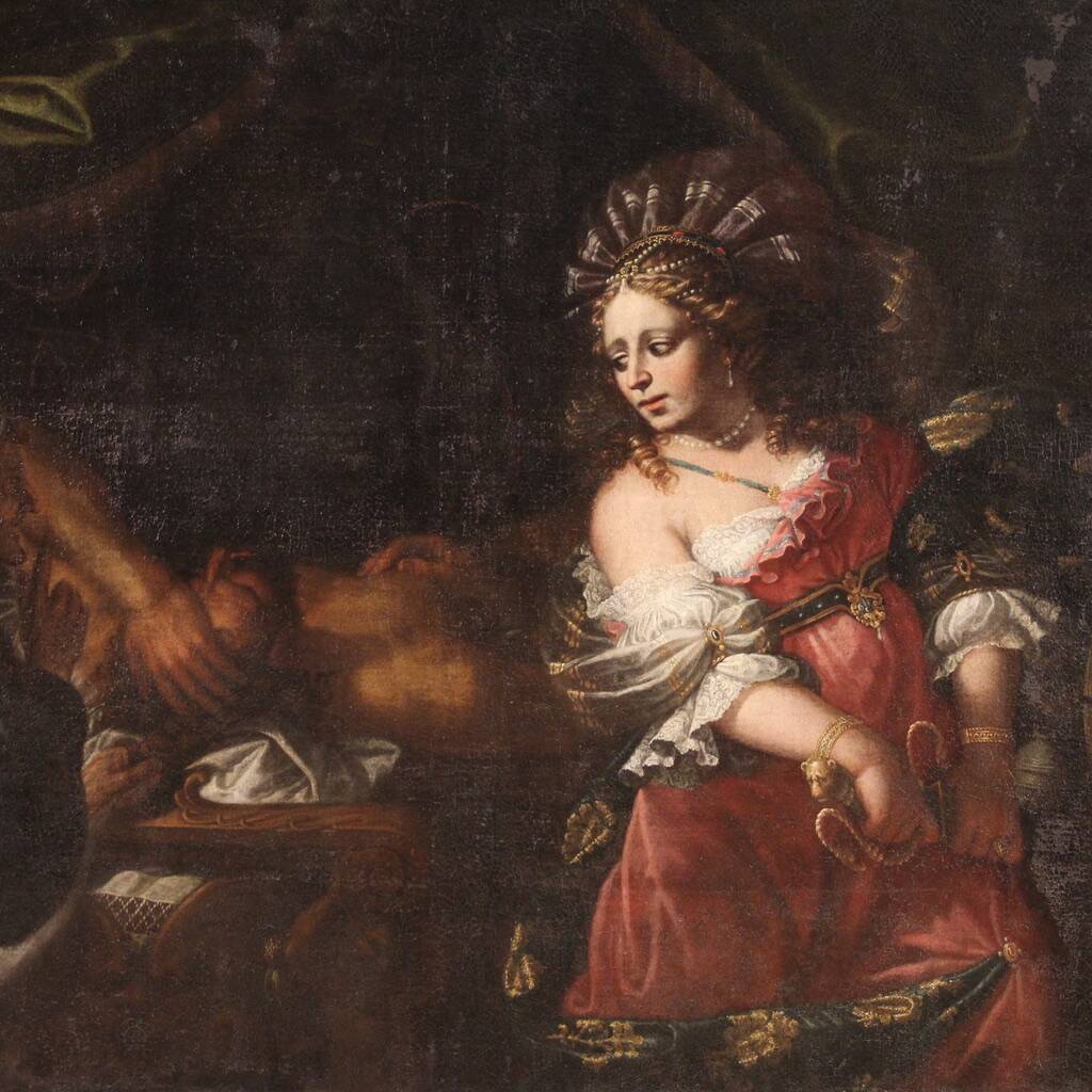 Great 18th century painting, Judith and Holofernes