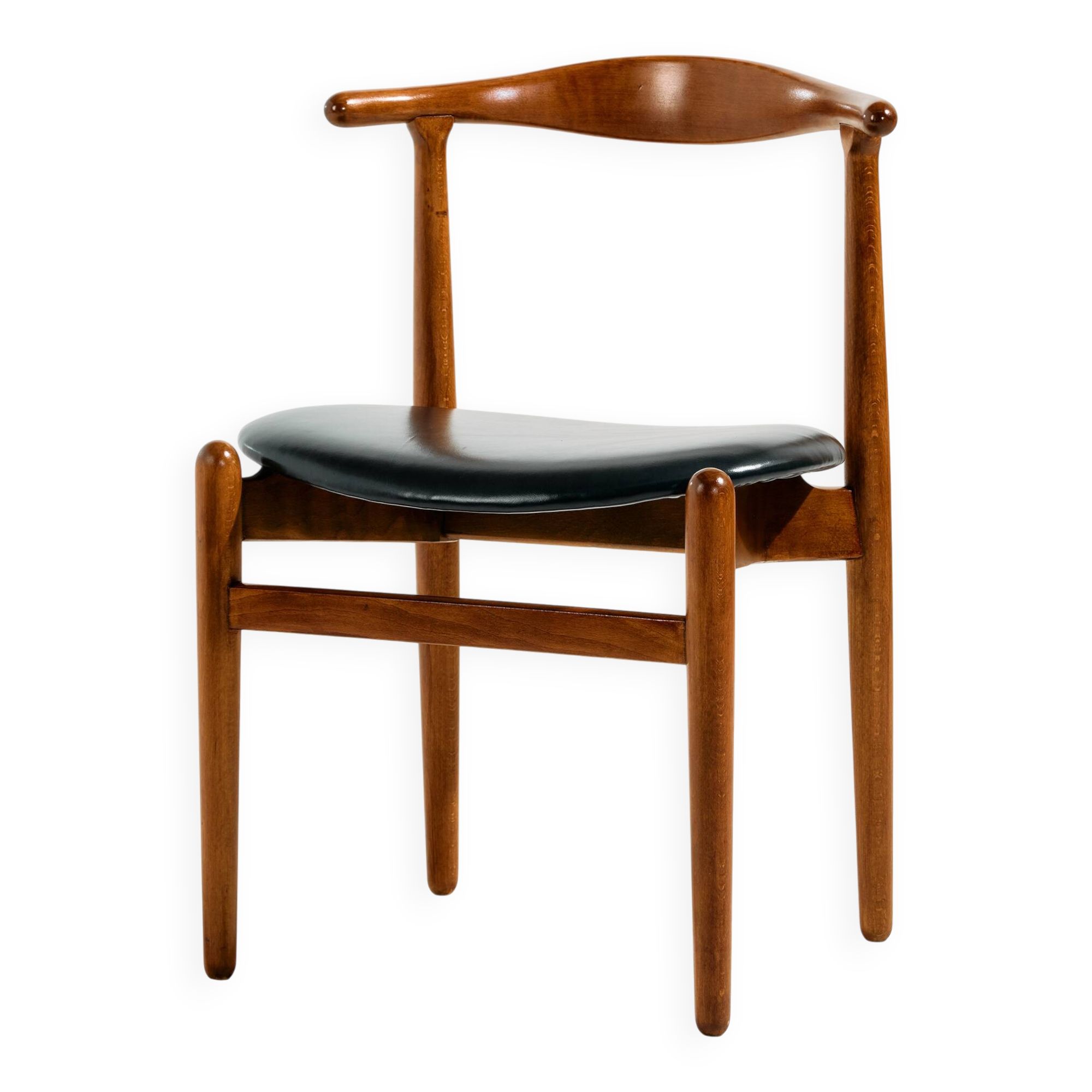 Restored dining chair FH708 by Hans J. Wegner
