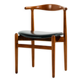 Chaise de salle à manger restaurée FH708 par Hans J. Wegner