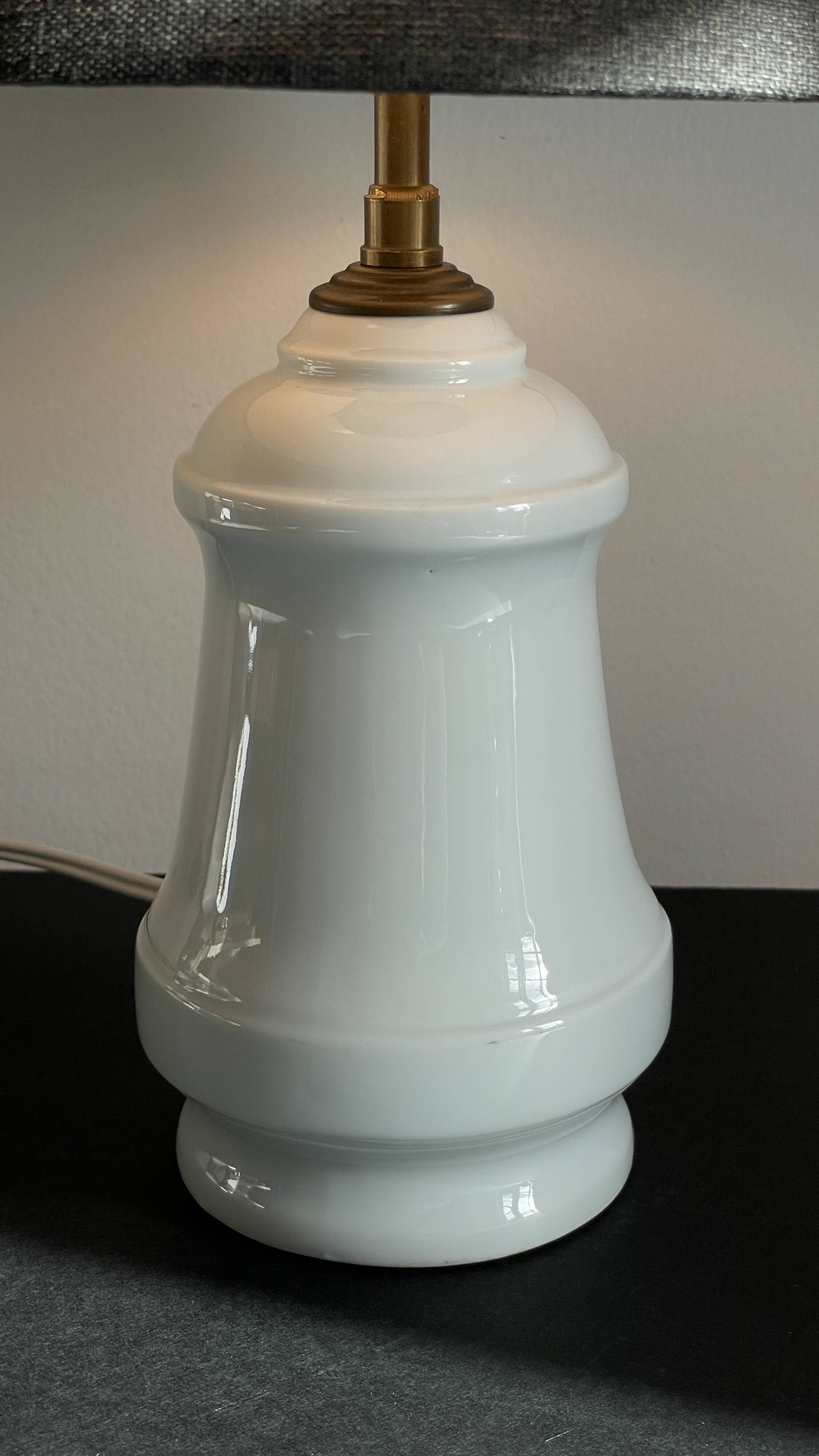 Vintage Limoges Porcelain Lamp