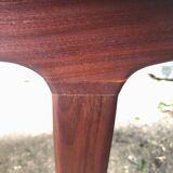 Teak table and exotic wood made in France