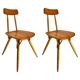 Set of Pirkka Dining Chairs attributed to Ilmari Tapiovaara for Laukaan Puu, Finland, 1950s