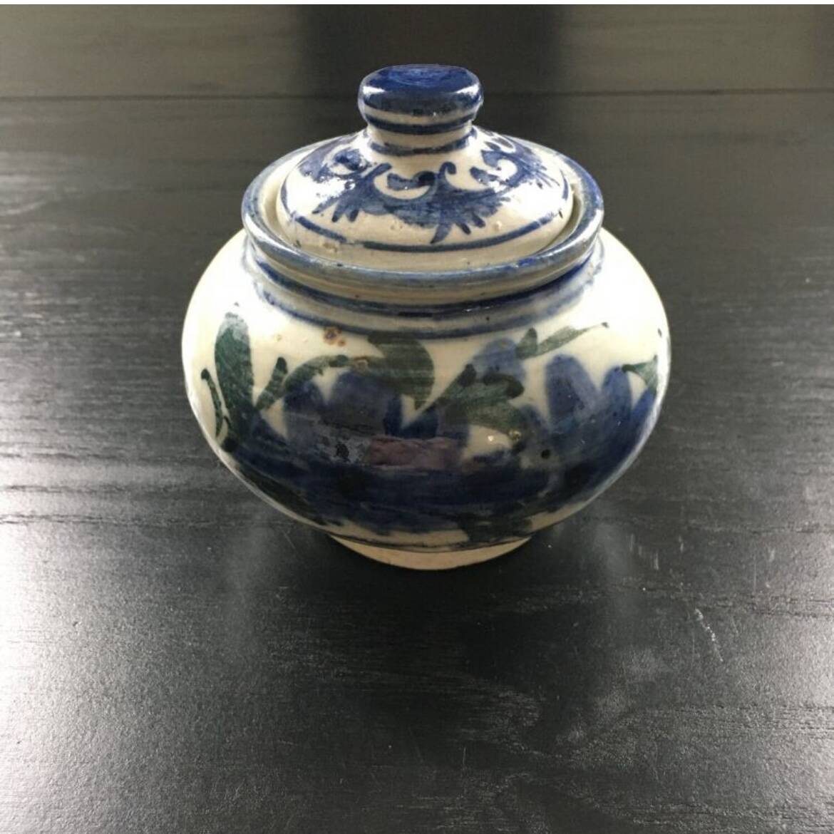 Antique Chinese sugar bowl