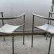 2 chairs by Von Vogelsang Philippe Starck