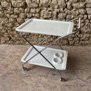 Folding PVC dessert table – Italian design – 1980s